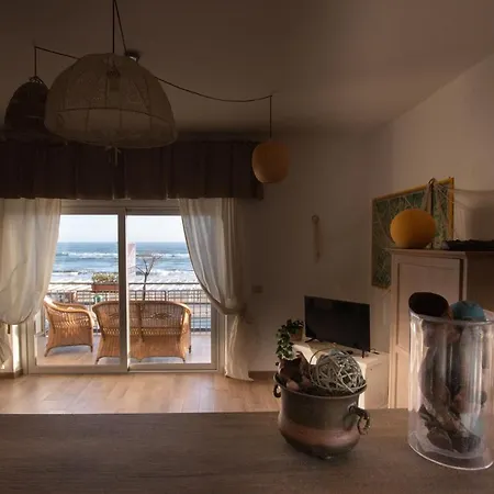 Sea Front Fantastic With One Car Private Open Parking Apartment Terracina